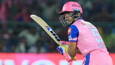 Riyan Parag Becomes Youngest Player to Score Fifty in IPL History, Breaks Sanju Samson & Prithvi Shaw's Record