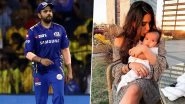Mumbai Indians Shares Rohit Sharma Cute Family Picture With Wife Ritika Sajdeh and Daughter Samaira Post MI vs KKR Match IPL 2019