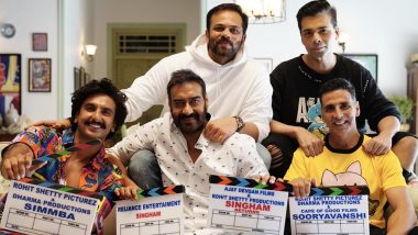 Sooryavanshi: Akshay Kumar's Film Officially Expands Ajay Devgn's Singham and Ranveer Singh's Simmba Universe, View Pic