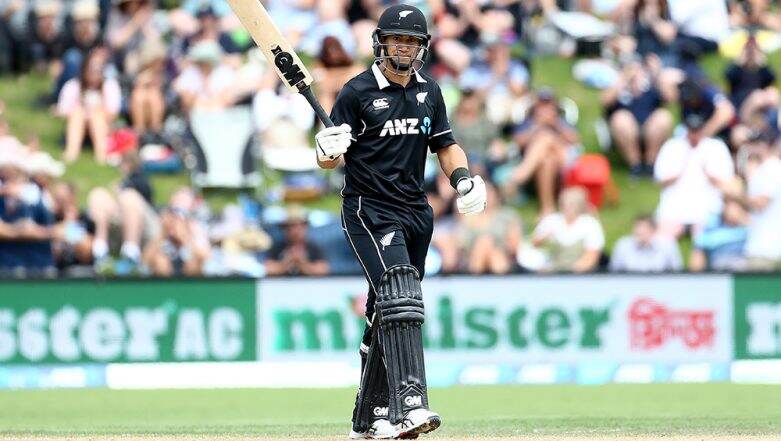 Ross Taylor Records 21st ODI Century in India vs New Zealand 1st ODI 2020