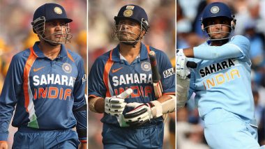 Sachin Tendulkar Opens Again With Virender Sehwag and Sourav Ganguly During IND vs SA, ICC CWC 2019 Match, #SachinOpensAgain Trends on Twitter