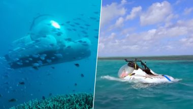 Uber Launches a Submarine For Underwater Tours, You Can Now Explore Australia's Great Barrier Reef With ScUber! (Watch Video)