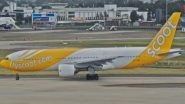 Scoot Airways Flight TR567 Makes Emergency Landing at Chennai Airport After Smoke Detected in Cargo, All Passengers Safe