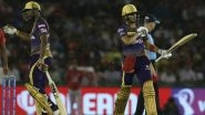 KXIP vs KKR Match Result: Shubman Gill Shines as Kolkata Knight Riders Beat Kings XI Punjab