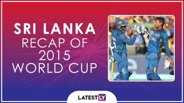 Ahead of ICC Cricket World Cup 2019, Here’s a Look Back at How Sri Lanka Fared at the Last Edition of the CWC