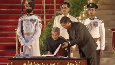 Subrahmanyam Jaishankar Takes Oath As Union Minister in PM Narendra Modi's Cabinet