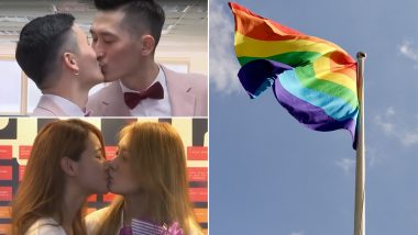 Taiwan Celebrates Same-Sex Marriage! Watch Video of Gay and Lesbian Couples Happily Exchanging Marital Vows