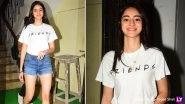 Ananya Panday Steps Out in a 'FRIENDS' Tee and We Can't Help But Wonder Whether She'll Be a Perfect Monica, Rachel or Phoebe - See Pics!