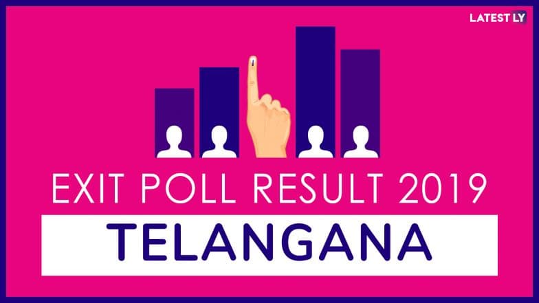 Telangana Exit Poll Results For Lok Sabha Elections 2019 In All Constituencies: TRS to Win 12 Seats, Congress 2, BJP 1 Telangana Exit Poll Results For Lok Sabha Elections 2019 In All Constituencies: TRS to Win 12 Seats, Congress 2, BJP 1