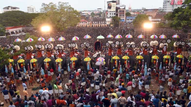 Thrissur Pooram 2019: The Spirit of Kerala's Largest Temple Festival Through Photos