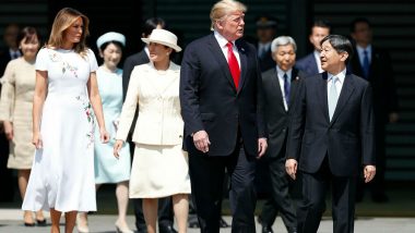 Donald Trump is First Head of State to Meet Japan's New Emperor Naruhito