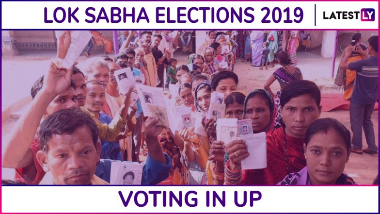 Uttar Pradesh Lok Sabha Elections 2019: Phase 6 Voting Ends in Sultanpur, Phulpur, Azamgarh & 11 Other Constituencies; 54.74% Voter Turnout Recorded