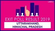 Uttarakhand and Himachal Pradesh Exit Poll Results And Predictions For Lok Sabha Elections 2019: BJP Set to Get Majority in Both States