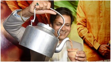 Vivek Oberoi Serves Tea Outside His Residence Ahead of PM Narendra Modi Biopic Release- View Pics