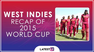 Ahead of ICC Cricket World Cup 2019, Here’s a Look Back at How West Indies Fared at the Last Edition of the CWC