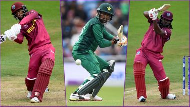 PAK vs WI, ICC Cricket World Cup Match 2, Key Players: Shai Hope, Babar Azam, Chris Gayle And Other Cricketers to Watch Out for at Trent Bridge