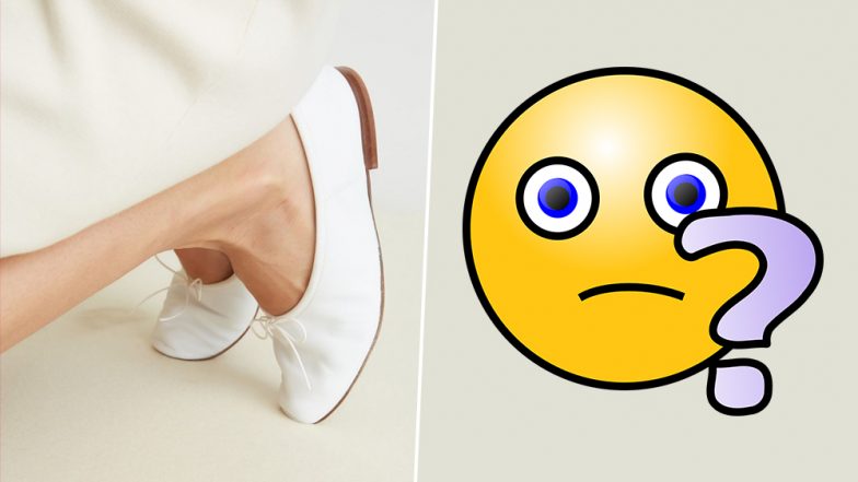 Photo of White Ballerina Shoes Creates Optical Illusion, Drives Internet Crazy! (View Pic and Decide)