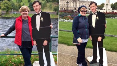Australian Woman Keeps Promise to Husband Who Died of Cancer by Travelling the World With a Cardboard Cutout of Him (See Pictures)