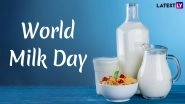 World Milk Day 2021 Date & Theme: Know History and Significance of the Day Dedicated to Nutrient-Rich Fluid