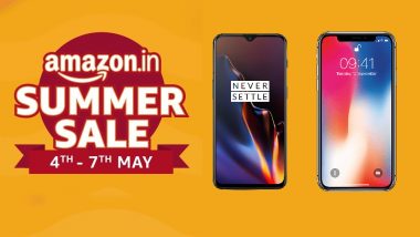 Amazon Summer Sale Best Offers: Deals on OnePlus 6T, Apple iPhone X, Samsung Galaxy M20 & Xiaomi Redmi 6A You Shouldn't Miss Before Akshaya Tritiya 2019