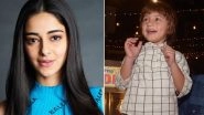 Ananya Panday Returns to Childhood In This Goofy Video With AbRam Khan!
