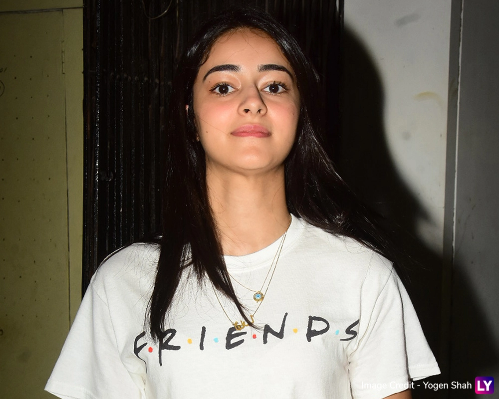Ananya Panday spotted in Santacruz.