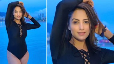 Hotness Alert! Naagin Actress Anita Hassanandani Slips Into a Hot Black Monokini for a Beach Holiday in Vietnam (View Pic)