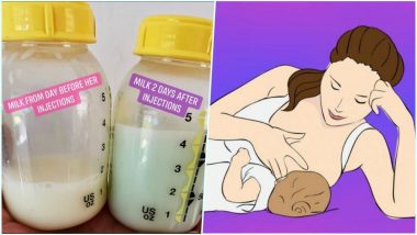 Power of Breast Milk? UK Mom Thinks Her Breast Milk Turned Blue After Her Child Got Vaccinated, Experts Don’t Agree