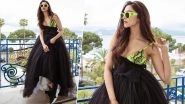 Cannes 2019: Deepika Padukone Adds a Dash Of Neon Green to Her Outfit With Oversized Sneakers to Make Us Go Wow on Her Day 2 Look!