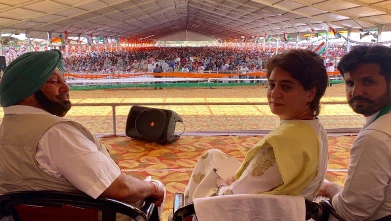 Lok Sabha Elections 2019: Priyanka Gandhi Vadra Claims to Be a Punjabi ‘Bahu’ in Bathinda Lok Sabha Elections 2019: Priyanka Gandhi Vadra Claims to Be a Punjabi ‘Bahu’ in Bathinda