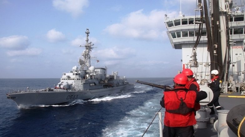 Indian, French Naval Ships Embark on Sea Phase of ‘Varuna’