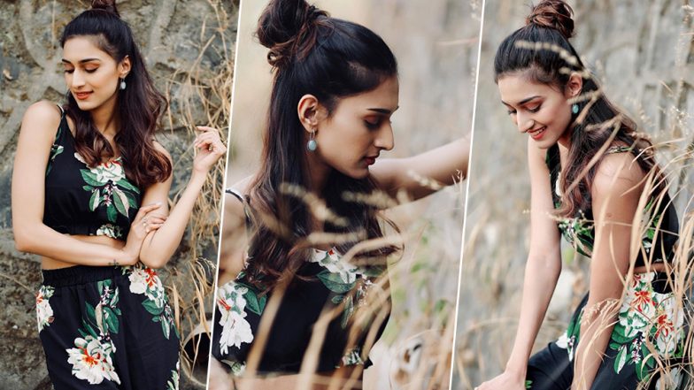 Erica Fernandes Looks Chic in Black Floral Dress as She Poses for a Photoshoot (View Pics)