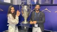 Farhan Akhtar and Girlfriend Shibani Dandekar in Madrid to Watch UEFA Champions League Final