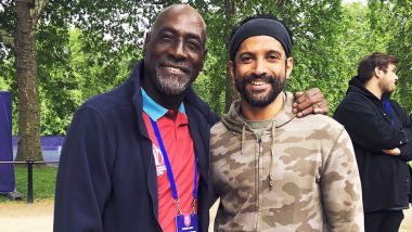 Farhan Akhtar Captures His Fanboy Moment With Sir Vivian Richards in an Amazing Instagram Post - See Pic!