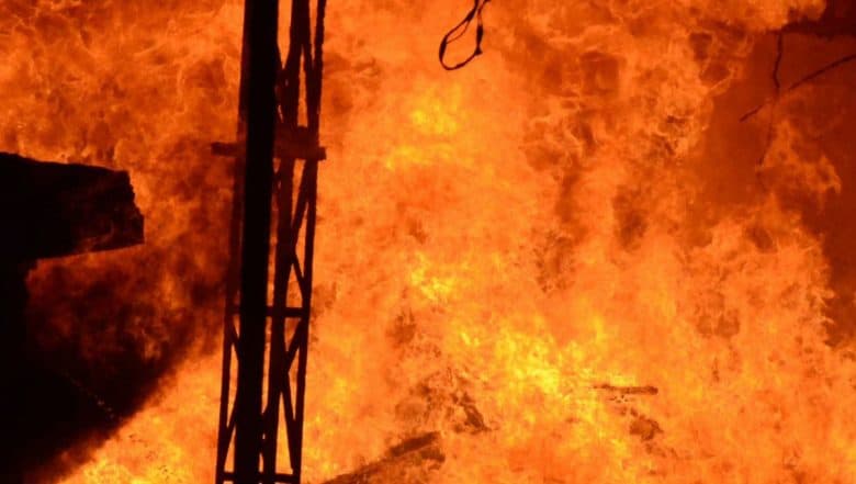 Punjab Fire: Huge Blaze After Explosion at Firecracker Factory in Gurdaspur, 16 Killed, 10 Injured