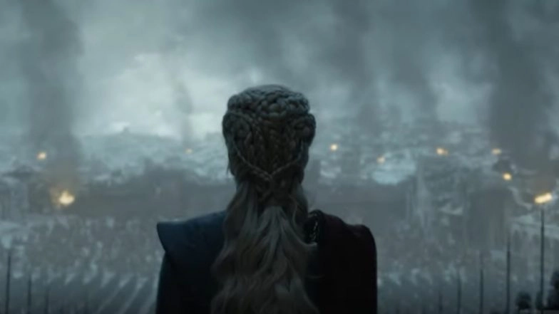 Game Of Thrones Season 8 Episode 6 Promo: Daenerys Targaryen Walks Proudly in the Aftermath of King's Landing Battle in the Series Finale (Watch Video)