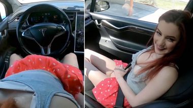 Xxxvideo Bihar - Couple Have Sex in a Moving Tesla X: Searches for 'Tesla Sex' XXX ...