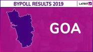 Goa Assembly Bypoll Results 2019: Congress Wins Panaji, BJP Bags Mapusa Vidhan Sabha Seat