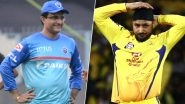 Ahead of CSK vs DC IPL 2019 Qualifier 2 Delhi Capitals Mentor Sourav Ganguly Was Seen Bonding With Chennai&rsquo;s Spinner Harbhajan Singh (View Pic)