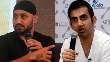 Harbhajan Singh Comes Out in Support of Gautam Gambhir After AAP Candidate Atishi Accuses Former Cricketer of Distributing Derogatory Pamphlet Against Her