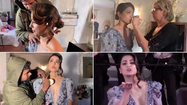 Hina Khan Posts a BTS Video Showing What It Takes to Perfect Her Cannes 2019 Look