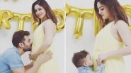 Jay Bhanushali Kissing His Wife Mahhi Vij&rsquo;s Baby Bump Is the Cutest Thing You Will See Today - View Pic