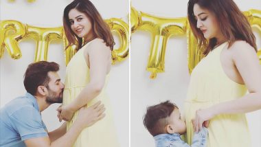 Jay Bhanushali Kissing His Wife Mahhi Vij’s Baby Bump Is the Cutest Thing You Will See Today - View Pic