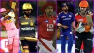 IPL 2019 Playoffs Scenarios: With DC and CSK Having Already Qualified for the Next Round, Here's How Two Teams Out of MI, SRH, RR, KKR, and KXIP Can Progress