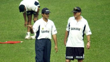 Sourav Ganguly and John Wright Reunite in the Commentary Box During IND vs BAN CWC 2019 Warm-Up Game; Netizens Have a Gala Time Over the Banter (Read Tweets)