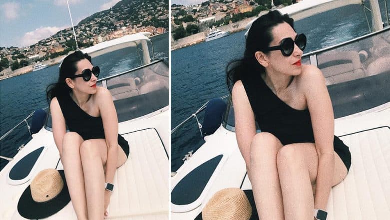 Karishma Kapoor Ki Nangi Sexy Video - Karisma Kapoor Turns Up the Heat Wearing a Black Monokini in her  'Summer-Ready' Post - View Pic! | ðŸ‘— LatestLY