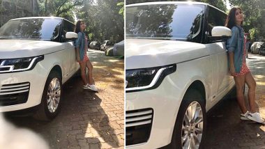 Katrina Kaif Gifts Herself a High-End Range Rover! Bharat Actress Shares a Glimpse of the Sparkling White Hot Wheels on Instagram