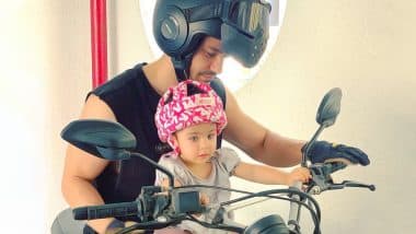 Inaaya Naumi Kemmu's Adorable 'Biker Baby' Pose With Dad Kunal Kemmu is the Cutest Thing You'll See Today - View Pic!