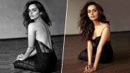 Manushi Chhillar&rsquo;s Latest Photo-Shoot in Backless Black Dress Is Smoking Hot &ndash; View Pics