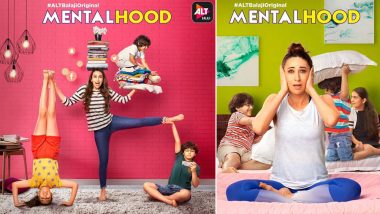 ALTBalaji Mentalhood Poster Out! Karisma Kapoor’s Supermom Avatar Will Strike a Chord With Every Working Mother (View Pics)